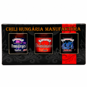 Habanero Chili Csomag 3x40 ml – 424 chili szósz, Mennydörgés és Dominátor habanero krém