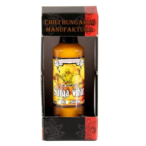 Sarga_vihar_chili_szosz_diszdobozban_100ml | Bio Bello gourmet shop