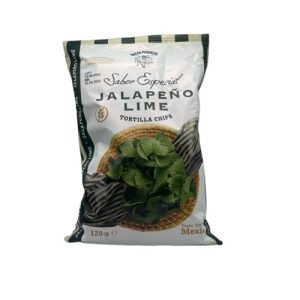 Jalapeno Cilantro Lime ízesítésű tortilla chips 120 g-Nuevo Progreso - Image 1